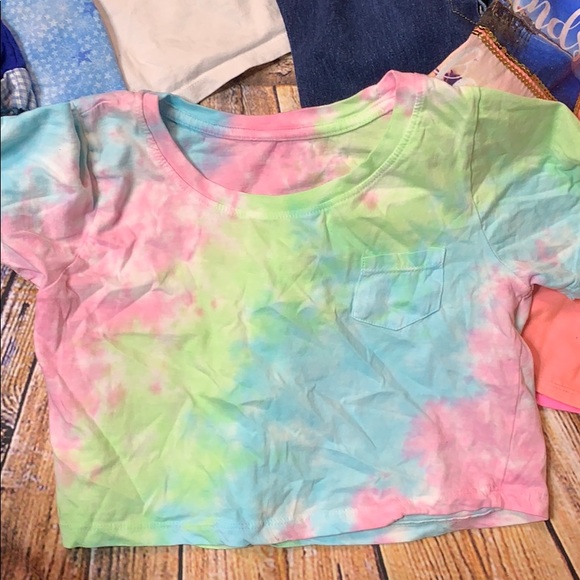 Girls kids mixed clothing lot medium 10/12 6 piece - Picture 2 of 8